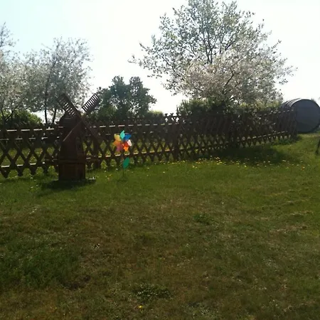 Отель Hotel-pension Am Muehlberg Люббенау